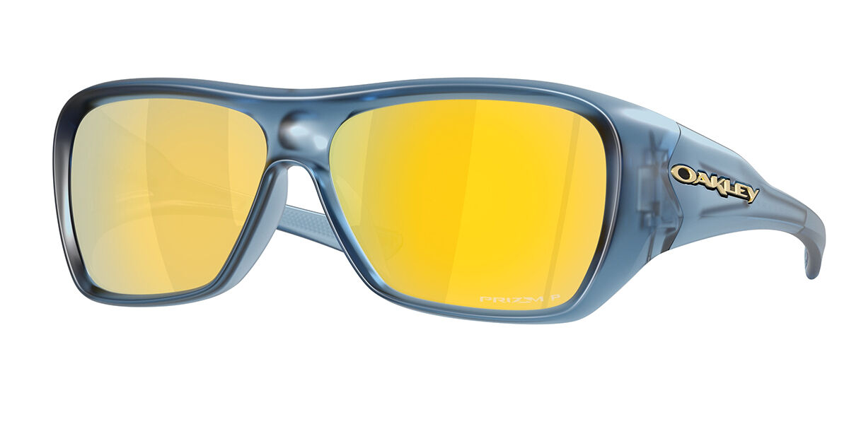 Oakley OO9492 CHAMINADE Polarized 949205, Blue frame, Prizm 24K Gold Mirror Polarized lenses