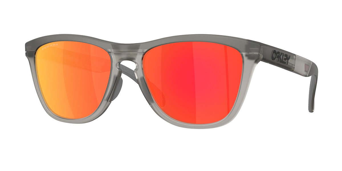 Oakley OO9503 FROGSKINS RANGE XL 950301, Grey frame, Prizm Ruby Red Mirror lenses