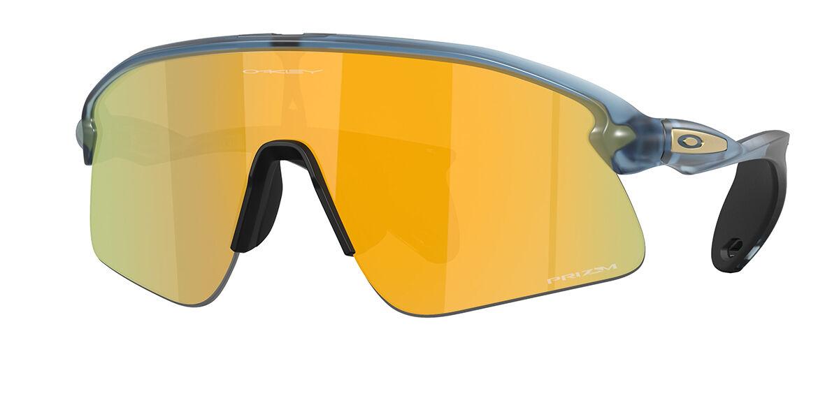 Oakley OO9517 STUNT DEVIL 951705, Blue frame, Prizm 24K Gold Mirror lenses