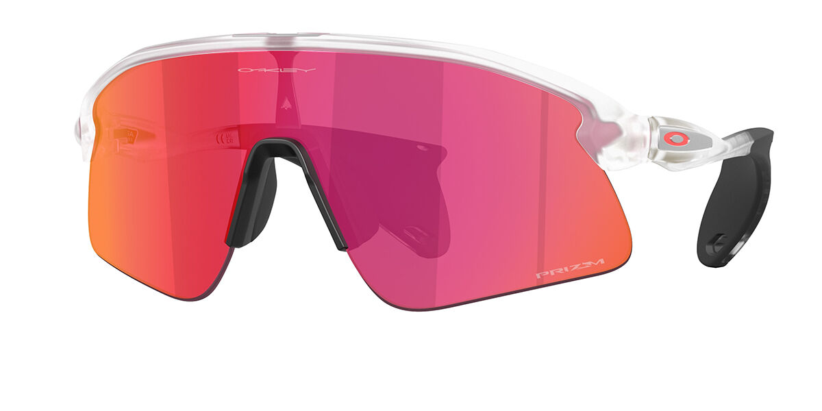 Oakley OO9517 STUNT DEVIL 951710, Clear frame, Prizm Field Red lenses