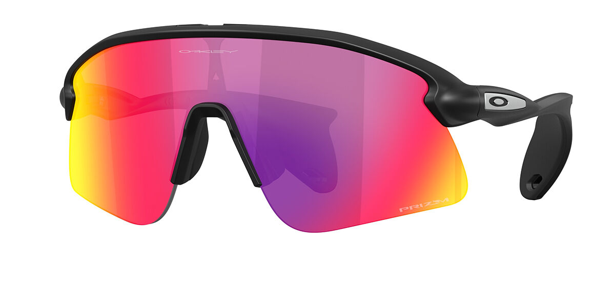 Oakley OO9518 STUNT DEVIL S 951802, Black frame, Prizm Road Red lenses