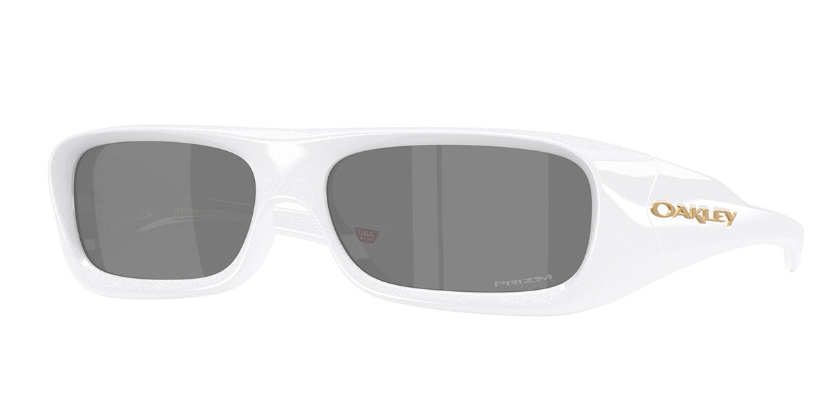 Oakley OO9520 PERMIAN 952002, White frame, Prizm Black Mirror lenses