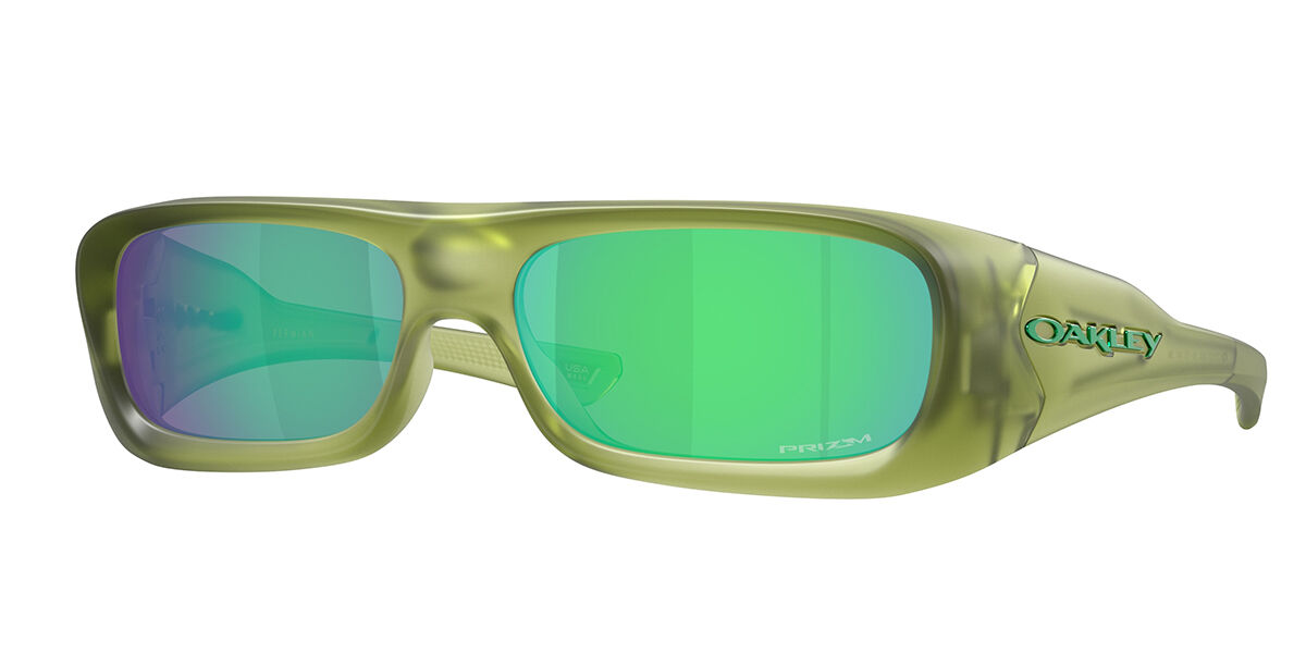 Oakley OO9520 PERMIAN 952004, Green frame, Prizm Jade Mirror lenses