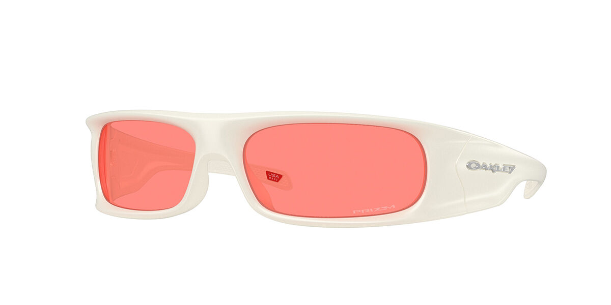 Oakley OO9522 HIGHLAND 952205, White frame, Prizm Peach Pink lenses