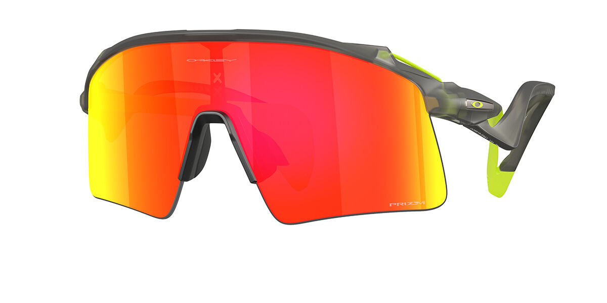 Oakley OO9519 STUNT WING 951904, Grey frame, Prizm™ Ruby Red Mirror lenses
