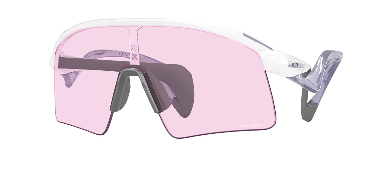 Oakley OO9519 STUNT WING 951905, White frame, Prizm™ Low Light Purple lenses