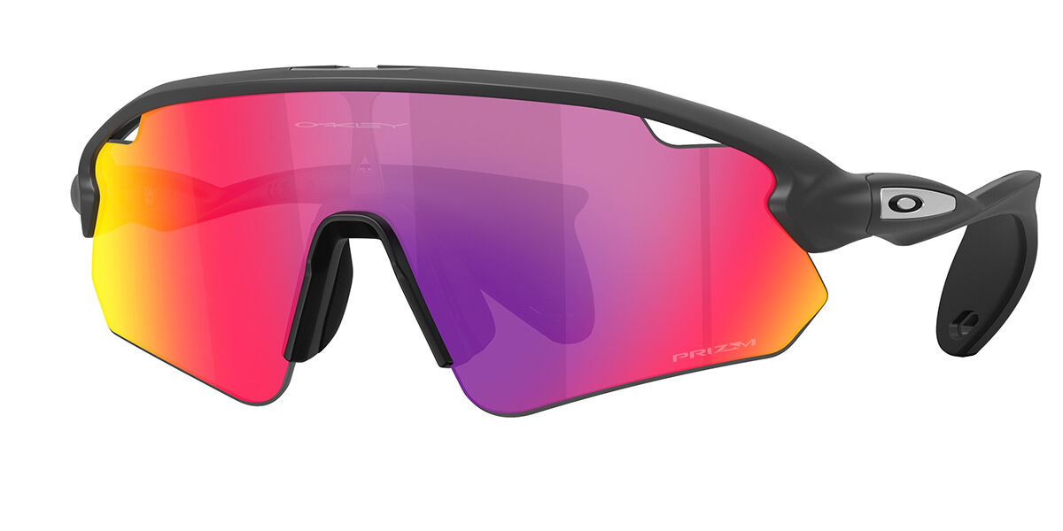 Oakley OO9525 STUNT DEVIL Asian Fit 952503, Black frame, Prizm Road Purple lenses