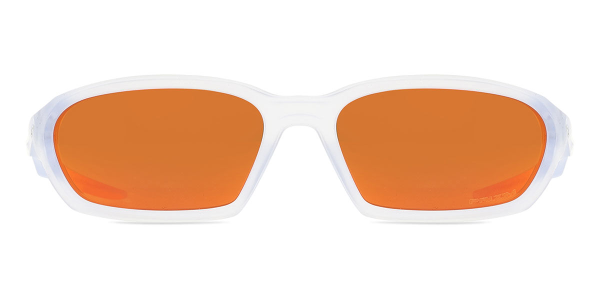 Oakley OO9530 TERRAFORMA 953003, Clear frame, Prizm Ruby Red Mirror lenses