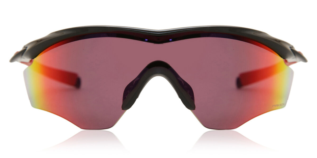 Oakley OO9343 M2 FRAME XL 934308, Black frame, Red lenses