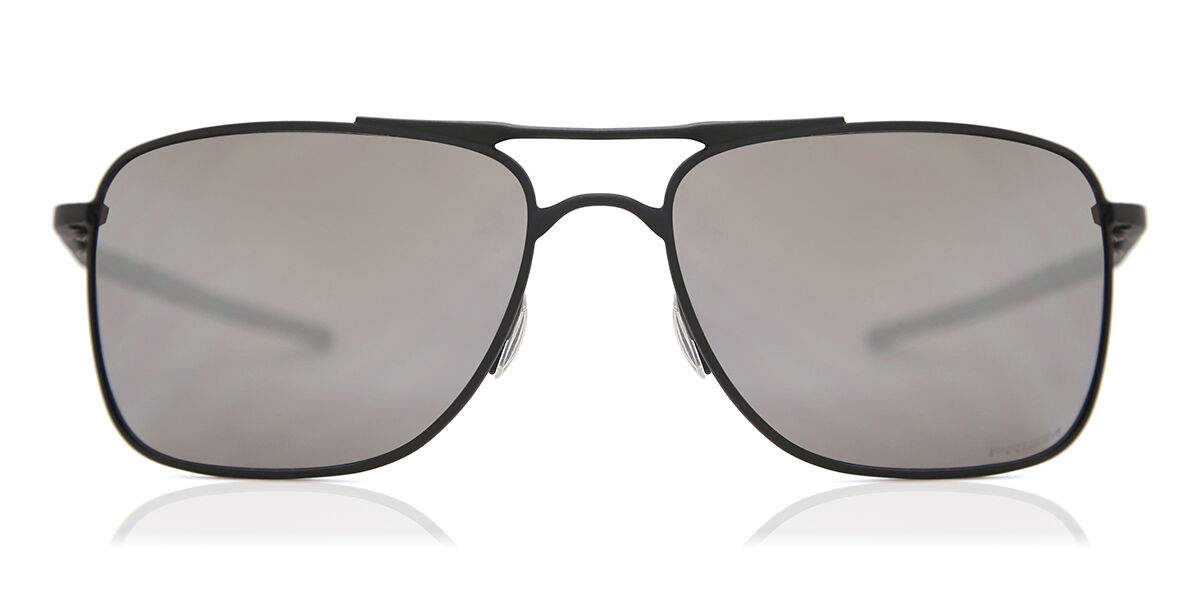 Oakley OO4124 GAUGE 8 Polarized 412402, Black frame, Dark Grey lenses