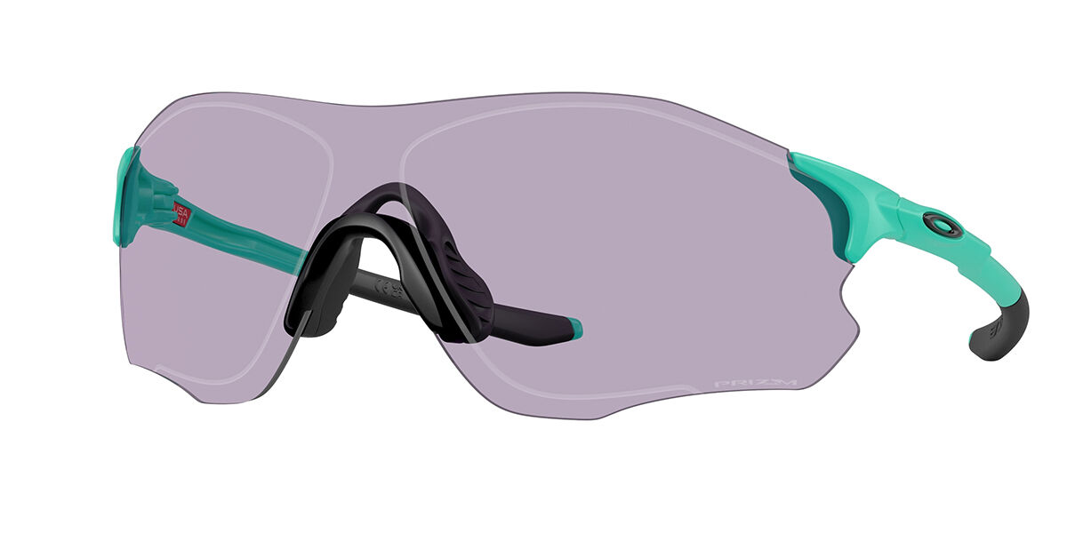 Oakley OO9313 EVZERO PATH Asian Fit 931337, Blue frame, Prizm™ Slate Violet lenses