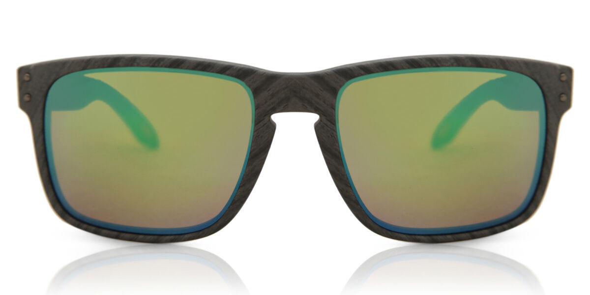 Oakley OO9102 HOLBROOK Polarized 9102J8, Grey frame, Prizm™ Shallow Water/Green lenses