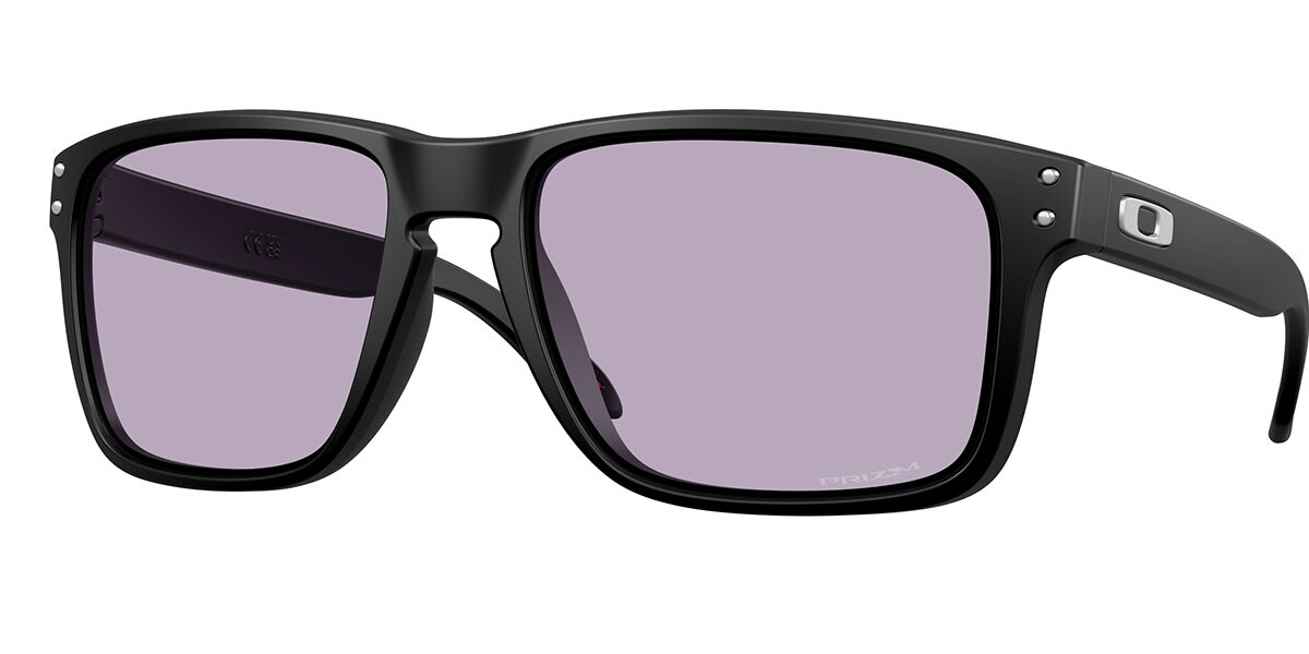 Oakley OO9487F HOLBROOK XXL Asian Fit 948703, Black frame, Prizm Slate Light Grey lenses