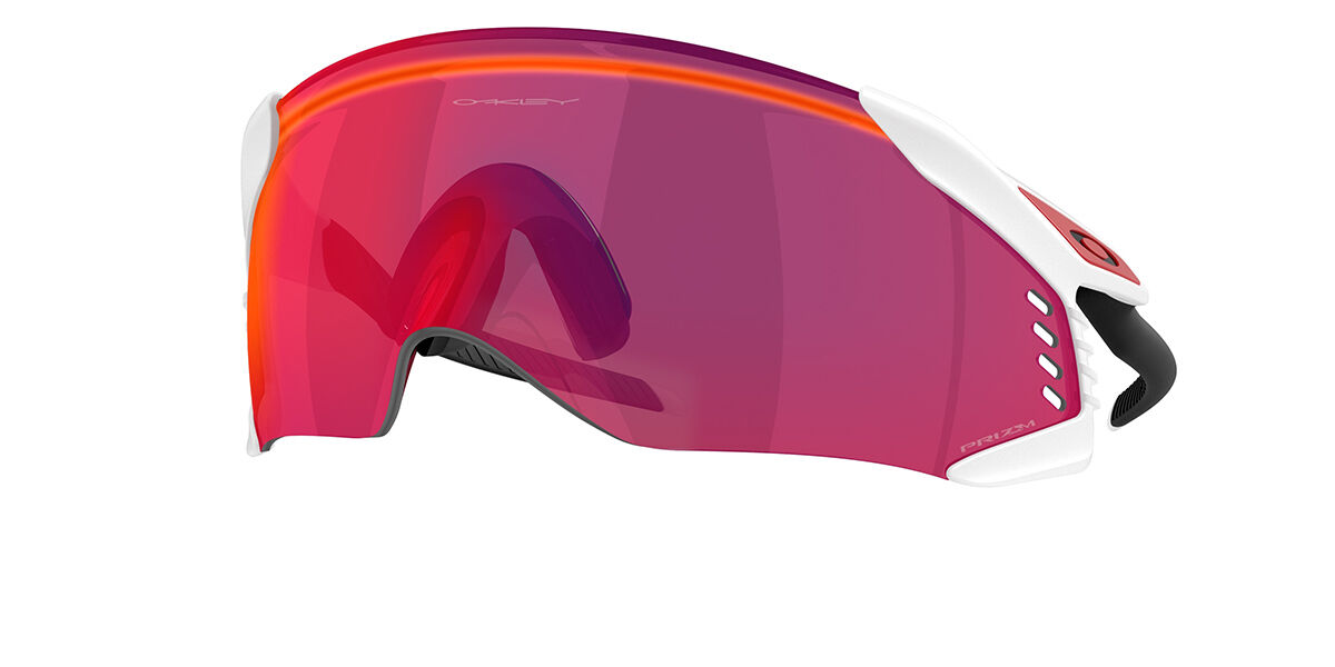 Oakley OO9501 VELO KATO 950102, White frame, Prizm Road Red lenses