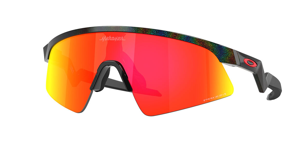 Oakley OJ9015 RESISTOR SWEEP Kids 901509, Black frame, Prizm™ Ruby Red Mirror lenses