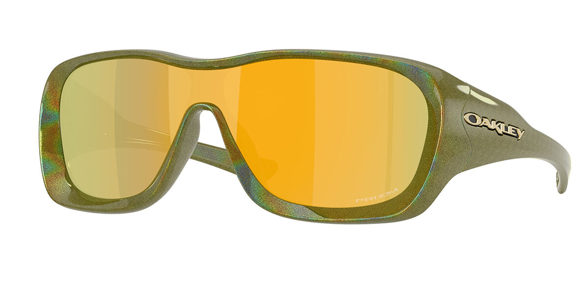 Oakley OO9493 DE LA SALLE 949305, Green frame, Prizm™ 24K Mirror lenses