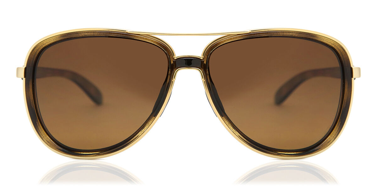 Oakley OO4129 SPLIT TIME Polarized 412906, Brown frame, Gradient Brown lenses