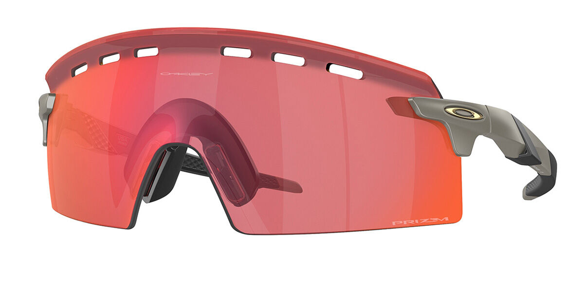 Oakley OO9235 ENCODER STRIKE VENTED 923508, Grey frame, Prizm™ Trail Torch lenses