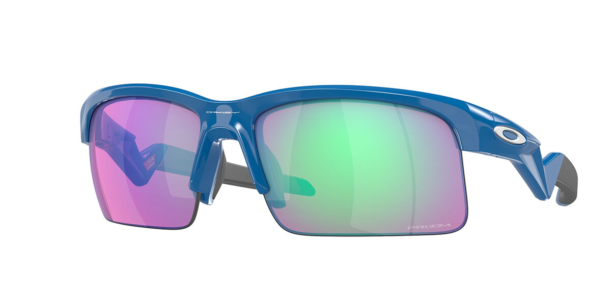 Oakley OJ9013 CAPACITOR Kids 901305, Blue frame, Prizm™ Golf lenses