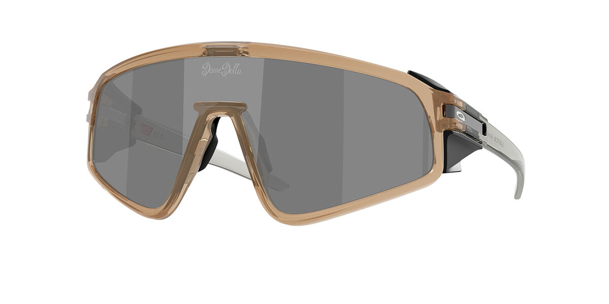 Oakley OO9404 LATCH PANEL 940407, Brown frame, Prizm™ Black Mirror lenses