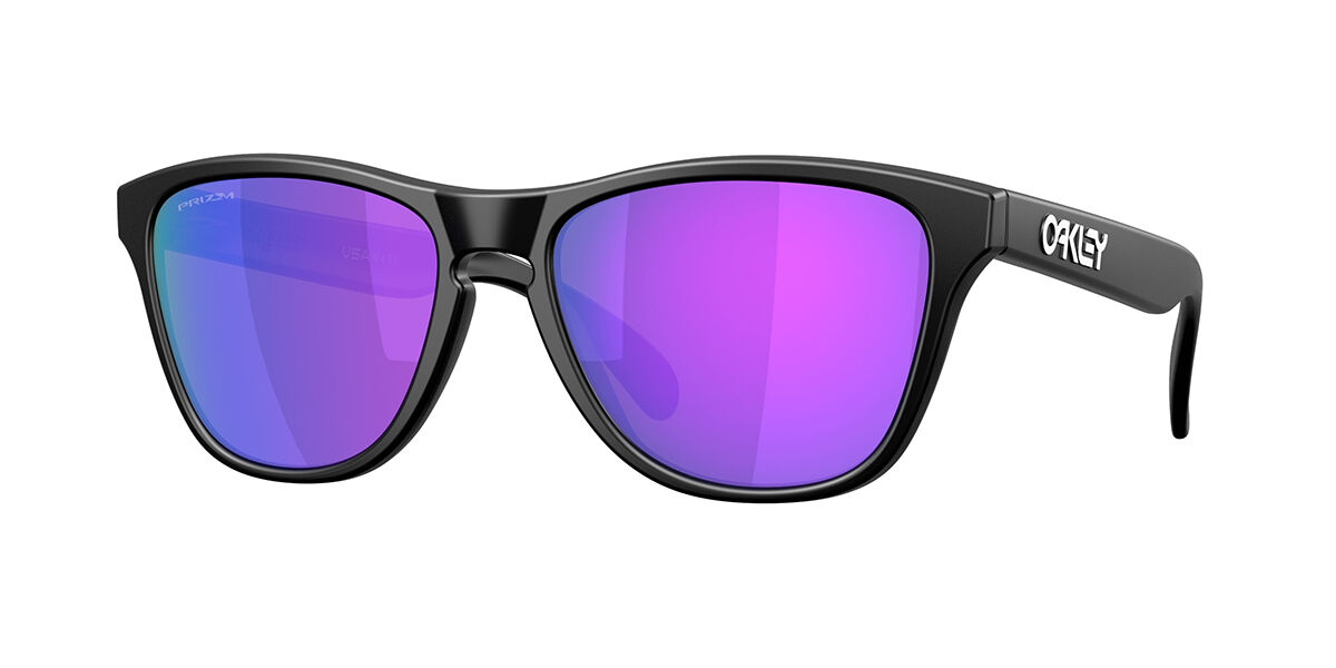 Oakley OO9508 FROGSKINS S 950804, Black frame, Prizm Violet Mirror lenses