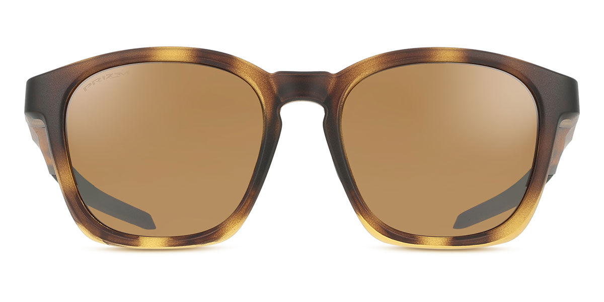 Oakley OO9507D SHACKLE Asian Fit 950703, Tortoiseshell frame, Prizm Tungsten Brown Mirror lenses