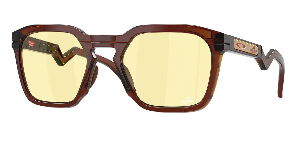 Oakley OO9533 HSTN SQ 953310, Prizm™ Gaming Yellow Mirror lenses