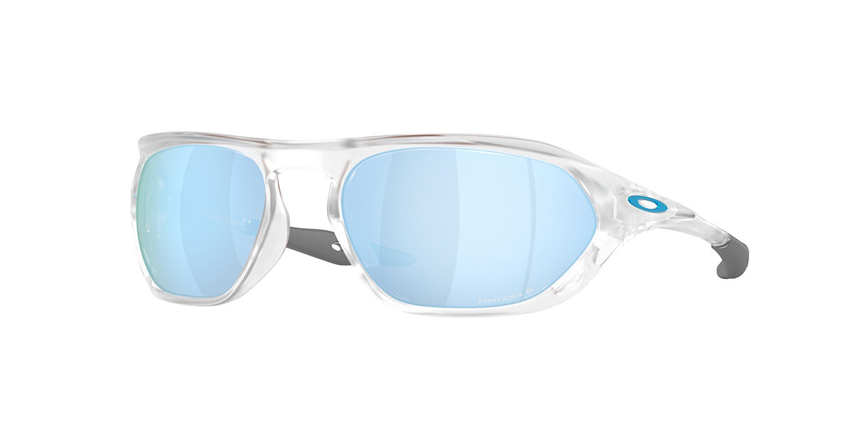 Oakley OO9537 CAGE JACKET Polarized 953702, Clear frame, Prizm Shallow Water Polarized lenses