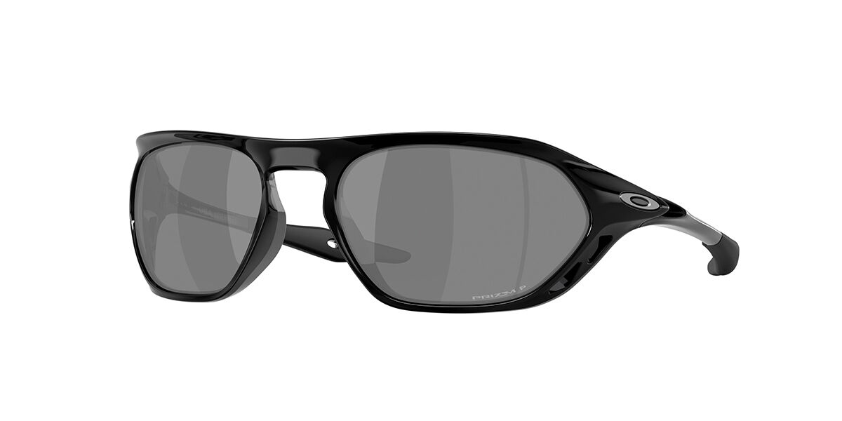 Oakley OO9537 CAGE JACKET Polarized 953708, Black frame, Prizm Black Mirror Polarized lenses