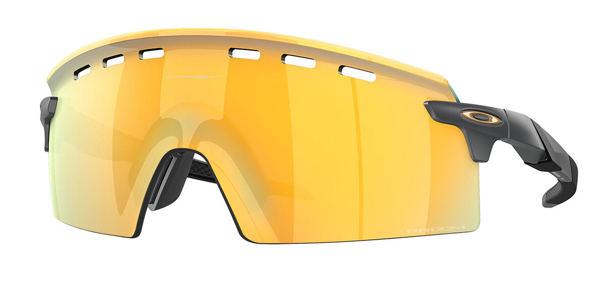 Oakley OO9235 ENCODER STRIKE VENTED 923506, Black frame, Prizm™ 24K Gold lenses