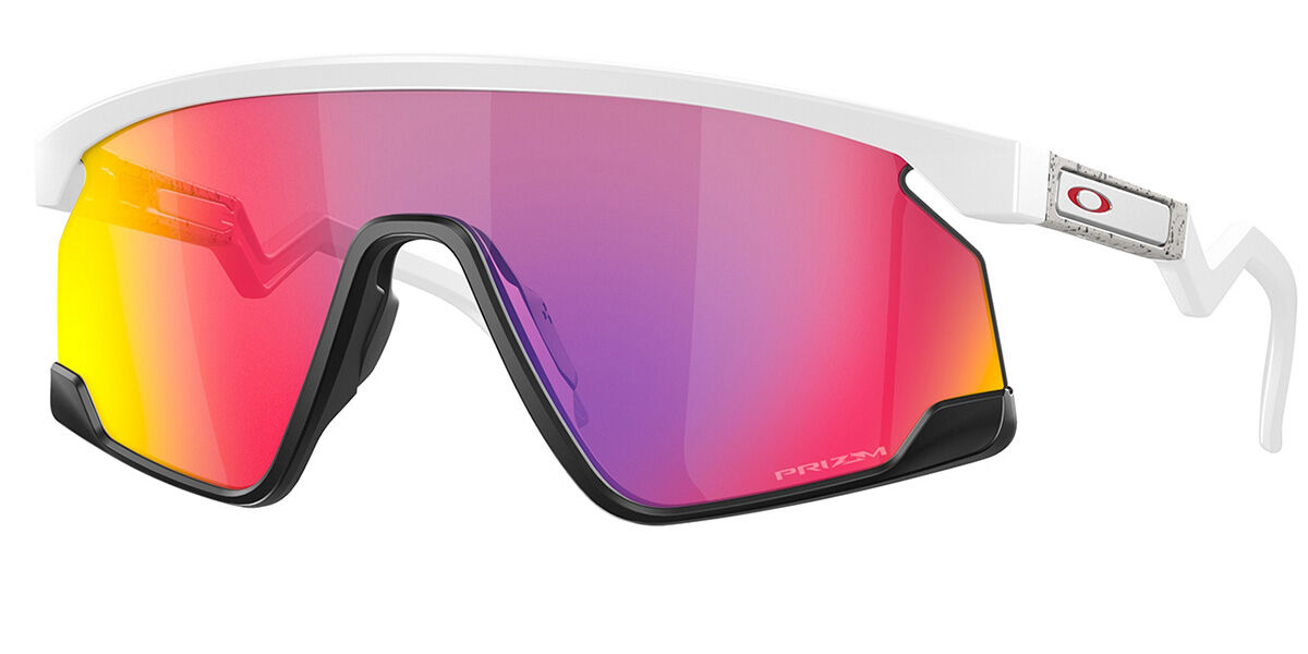 Oakley OO9280 BXTR 928002, White frame, Prizm™ Road Purple Red Yellow lenses
