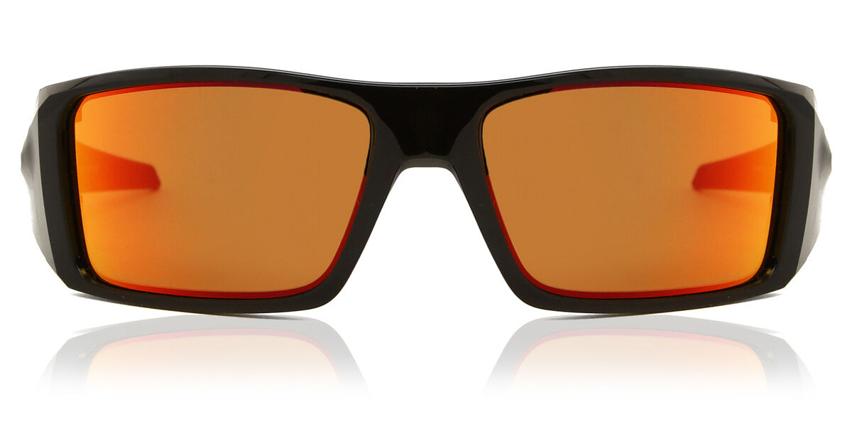 Oakley OO9231 HELIOSTAT 923106, Black frame, Prizm™ Ruby Red Mirror lenses