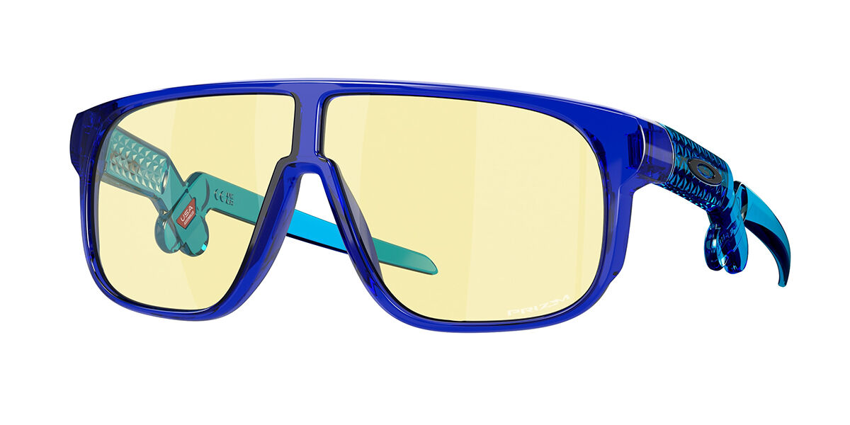 Oakley OJ9012 INVERTER Kids Blue-Light Block 901202, Blue frame, Prizm Gaming™ 2 lenses