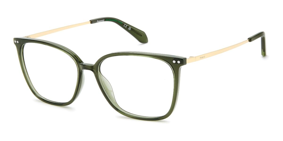 Polaroid PLD D616 4C3 Women's Eyeglasses Green Size 55 (Frame Only) - Blue Light Block Available