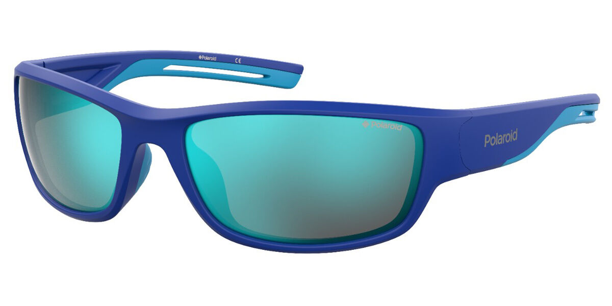 Polaroid PLD 7028/S PJP/5X Men's Sunglasses Blue Size 60