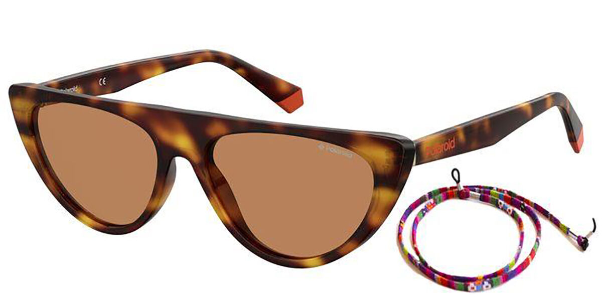 Polaroid PLD 6108/S L9G/HE Women's Sunglasses Tortoiseshell Size 54
