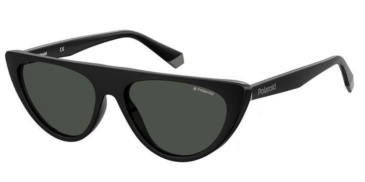 Polaroid PLD 6108/S 807/M9 Women's Sunglasses Black Size 54