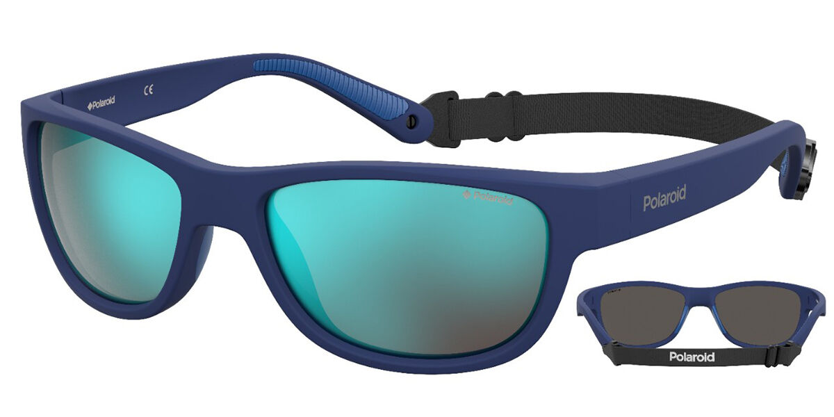 Polaroid PLD 7030/S Polarized FLL/5X Men's Sunglasses Black Size 60