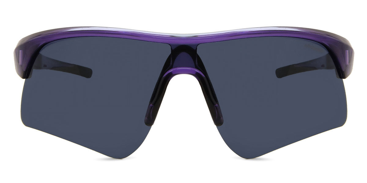 Polaroid PLD 7024/S Polarized B3V, Purple frame, Blue lenses