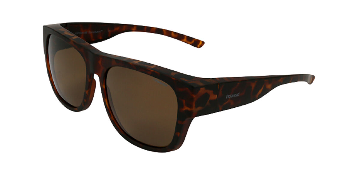 Polaroid PLD 9010/S N9P/SP, Tortoiseshell frame, Brown lenses