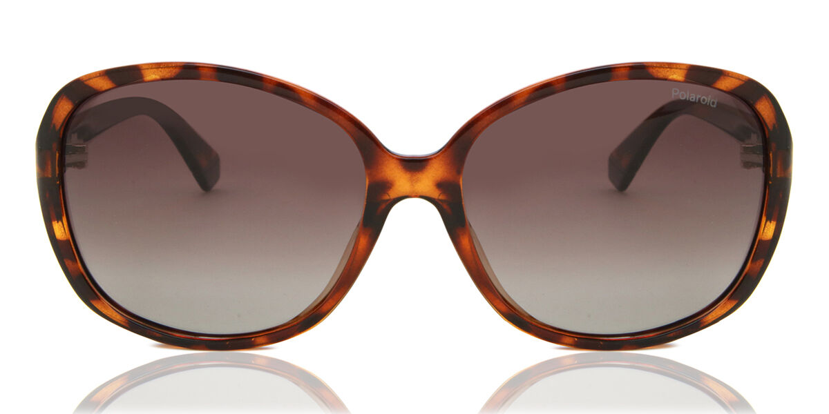 Polaroid PLD 4098/S 086/LA, Tortoiseshell frame, Brown lenses