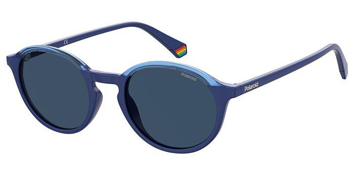Polaroid PLD 6125/S PJP/C3, Blue frame, Blue lenses