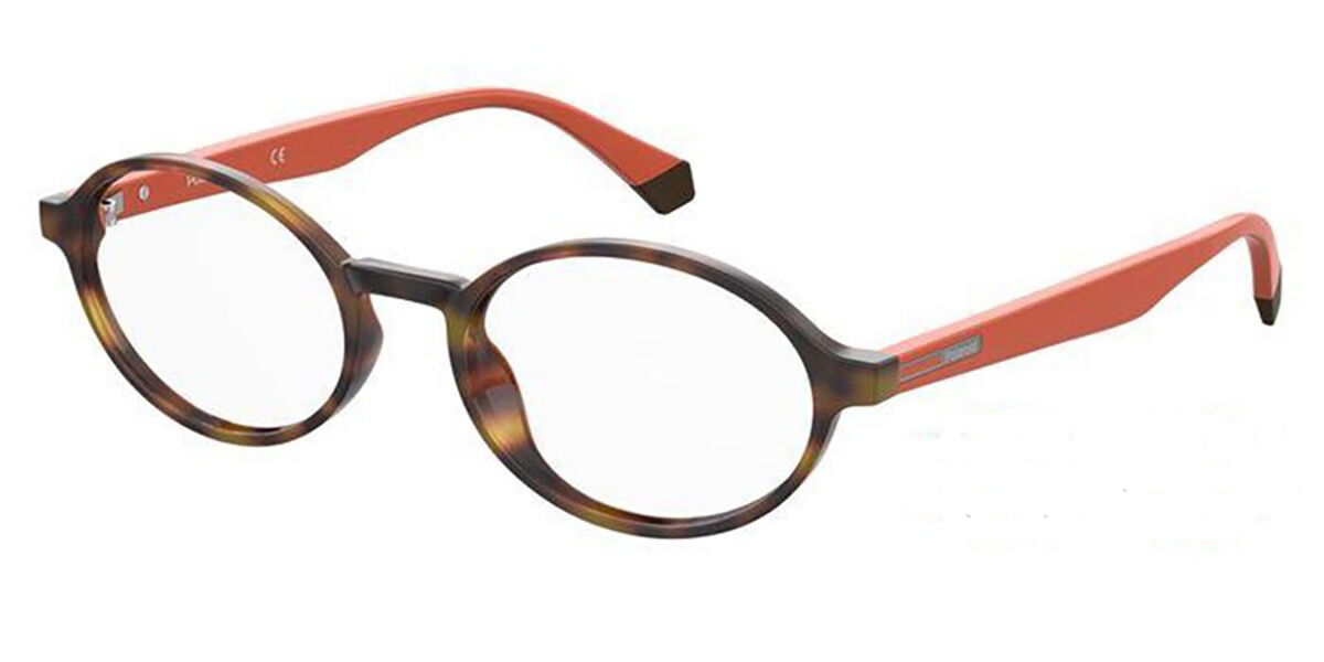 Polaroid PLD D409 L9G Men's Eyeglasses Tortoiseshell Size 51 (Frame Only) - Blue Light Block Available