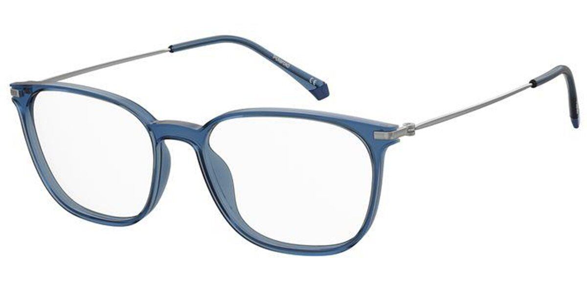 Polaroid PLD D411 PJP Men's Eyeglasses Blue Size 52 (Frame Only) - Blue Light Block Available