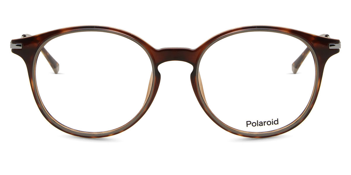 Polaroid PLD D413 086 Men's Eyeglasses Tortoiseshell Size 50 (Frame Only) - Blue Light Block Available