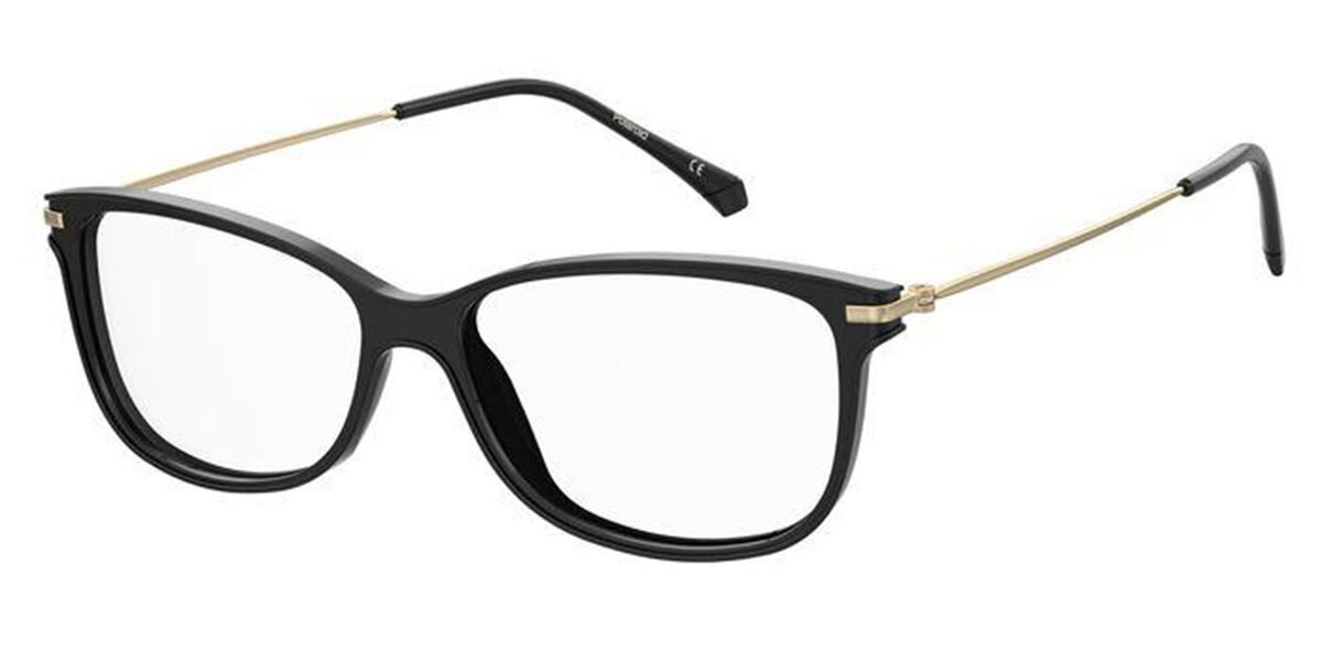 Polaroid PLD D416 807 Women's Eyeglasses Black Size 54 (Frame Only) - Blue Light Block Available