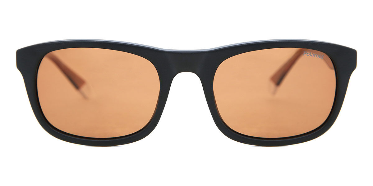 Polaroid PLD 2104/S/X Polarized 8LZ/HE, Black frame, Brown lenses