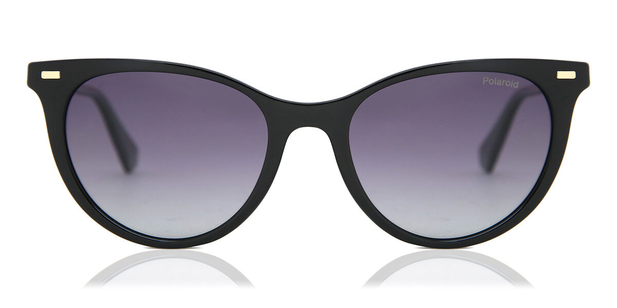 Polaroid PLD 4107/S Polarized 807/WJ, Black frame, Gradient Purple lenses