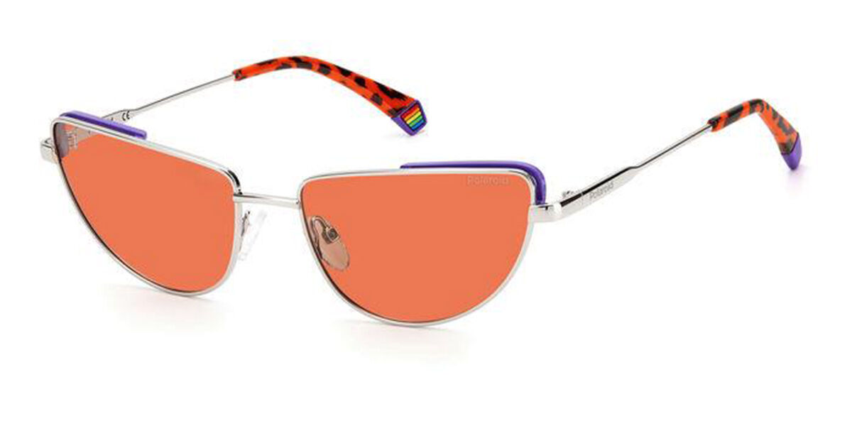 Polaroid PLD 6129/S Polarized G2I/HE, Grey frame, Orange lenses