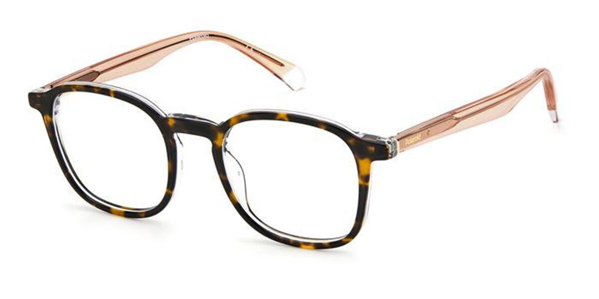 Polaroid PLD D393 KRZ Men's Eyeglasses Tortoiseshell Size 49 (Frame Only) - Blue Light Block Available